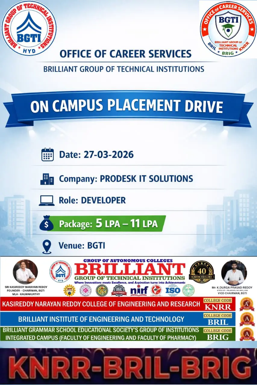 27-03-2026 - ProDesk Campus Drive